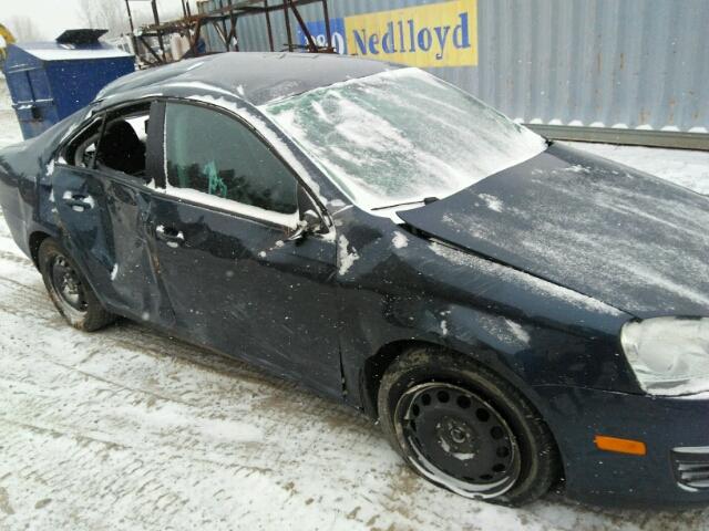 3VWJX7AJ6AM087995 - 2010 VOLKSWAGEN JETTA S BLUE photo 10