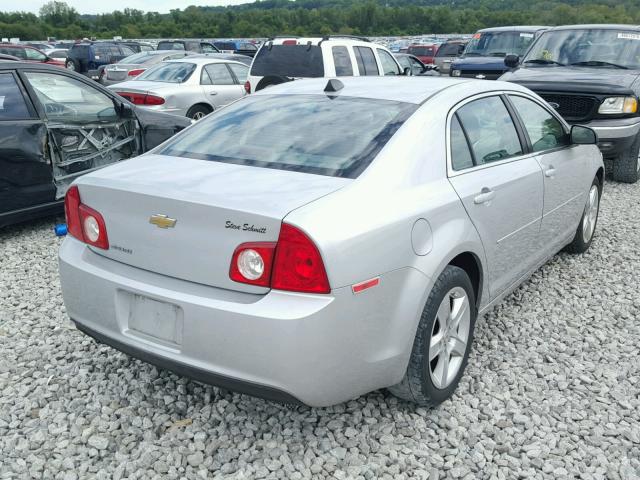 1G1ZB5E00CF169467 - 2012 CHEVROLET MALIBU LS Gümüş foto 4