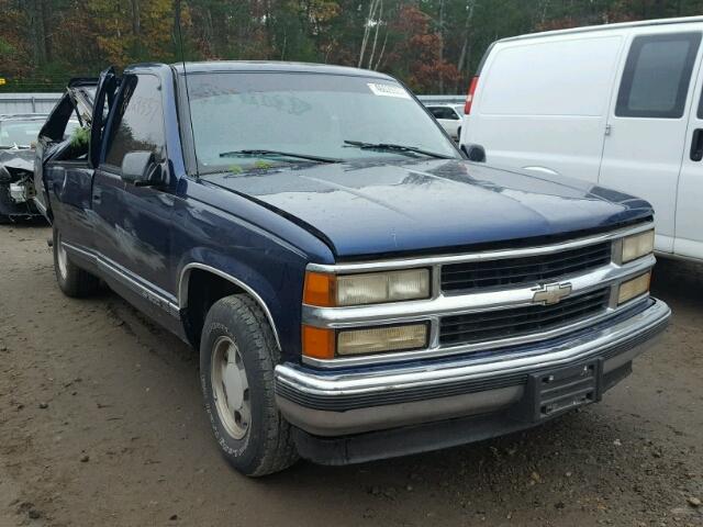 3GNEC16R2XG245775 - 1999 CHEVROLET SUBURBAN C BLUE photo 1