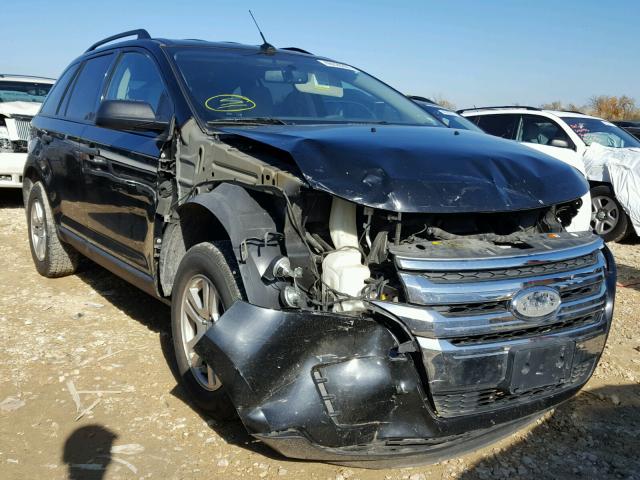 2FMDK3GC6CBA38084 - 2012 FORD EDGE SE BLACK photo 1