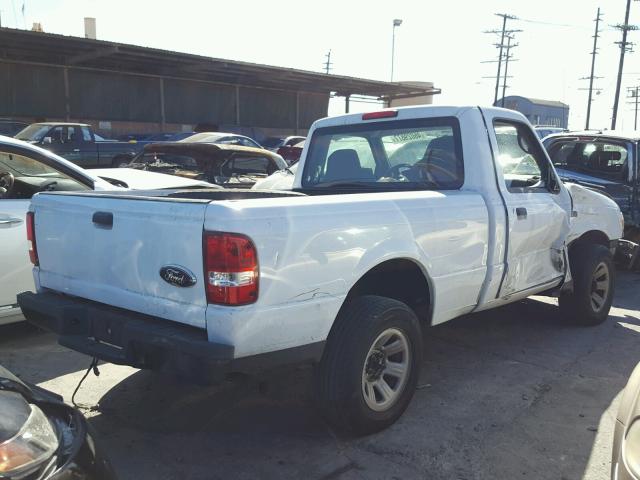 1FTYR10D59PA55145 - 2009 FORD RANGER WHITE photo 4