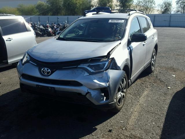 2T3ZFREV3GW294403 - 2016 TOYOTA RAV4 LE GRAY photo 2