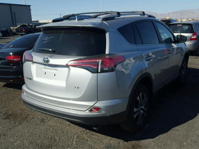 2T3ZFREV3GW294403 - 2016 TOYOTA RAV4 LE GRAY photo 4