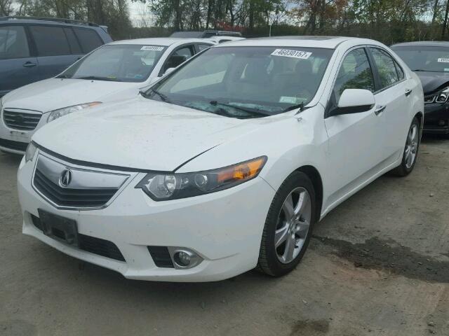 JH4CU2F62CC013729 - 2012 ACURA TSX TECH WHITE photo 2