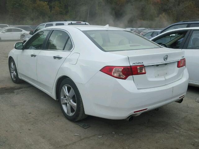 JH4CU2F62CC013729 - 2012 ACURA TSX TECH WHITE photo 3