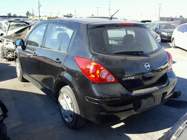 3N1BC1CP2BL368462 - 2011 NISSAN VERSA S BLACK photo 3