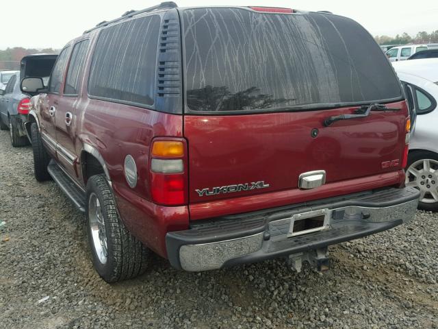 1GKEC16Z72J328753 - 2002 GMC YUKON XL C RED photo 3