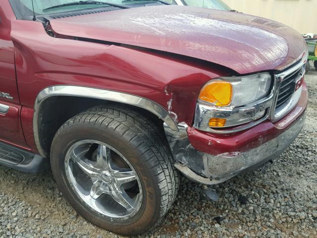 1GKEC16Z72J328753 - 2002 GMC YUKON XL C RED photo 9