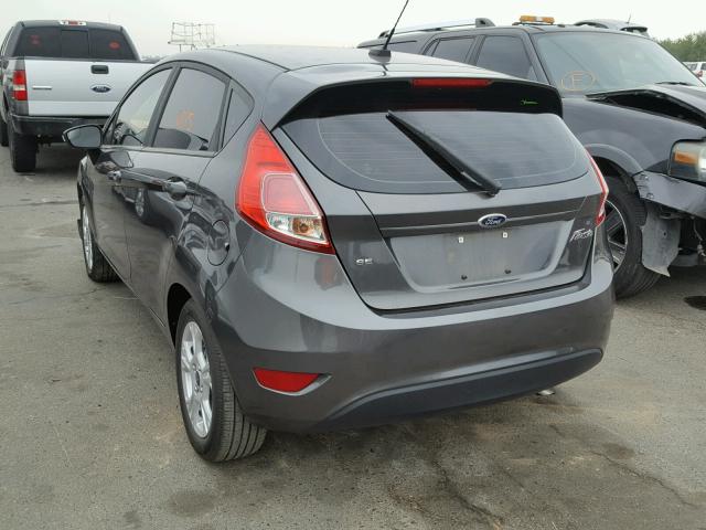 3FADP4EJ6GM154912 - 2016 FORD FIESTA SE CHARCOAL photo 3