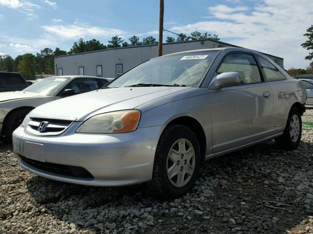 1HGEM22063L074224 - 2003 HONDA CIVIC EX ვერცხლისფერი ფოტო 2