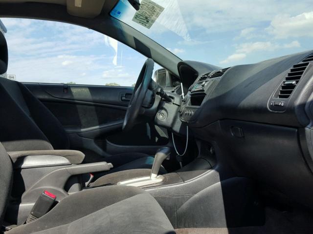 1HGEM22063L074224 - 2003 HONDA CIVIC EX ვერცხლისფერი ფოტო 5