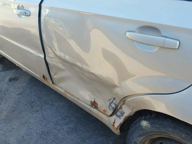 3G1TV55E59L120353 - 2009 CHEVROLET AVEO LS GOLD photo 9