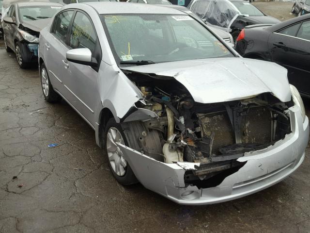 3N1AB61E58L609940 - 2008 NISSAN SENTRA SILVER photo 1