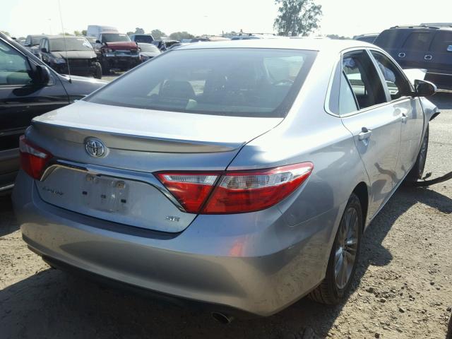 4T1BF1FK5FU026726 - 2015 TOYOTA CAMRY LE SILVER photo 4