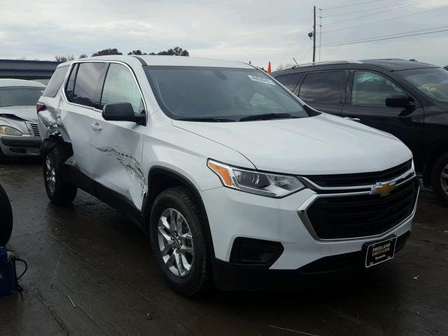 1GNERFKW7JJ104374 - 2018 CHEVROLET TRAVERSE WHITE photo 1