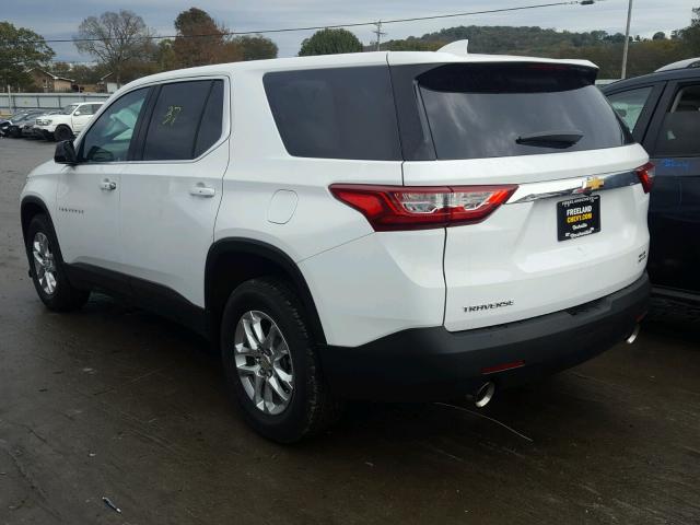 1GNERFKW7JJ104374 - 2018 CHEVROLET TRAVERSE WHITE photo 3