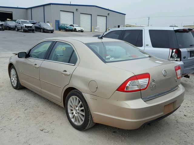 3MEHM08157R647801 - 2007 MERCURY MILAN PREM GOLD photo 3