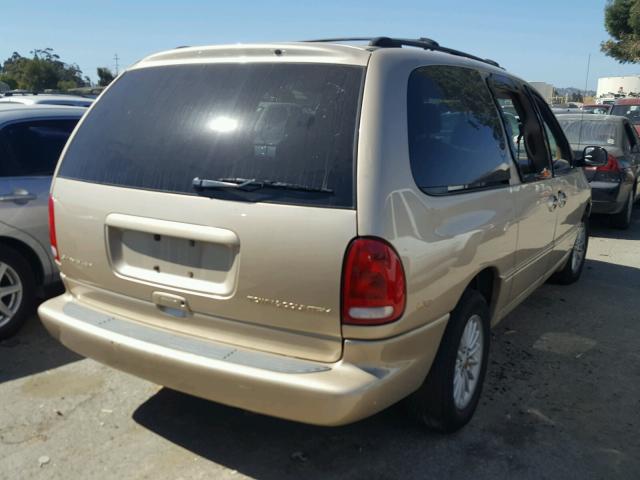 1C4GT54L9XB539917 - 1999 CHRYSLER TOWN & COU 金色 照片 4