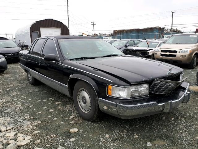 1G6DW52P5TR709503 - 1996 CADILLAC FLEETWOO BLACK photo 1