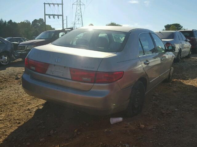 1HGCM56405A120442 - 2005 HONDA ACCORD LX GOLD photo 4