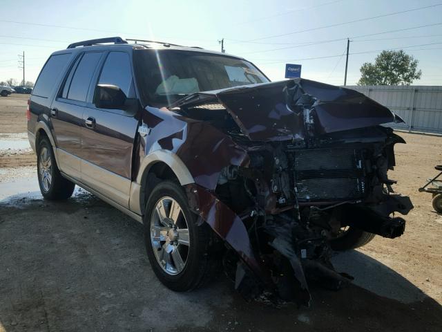 1FMFU17569EB00718 - 2009 FORD EXPEDITION MAROON photo 1