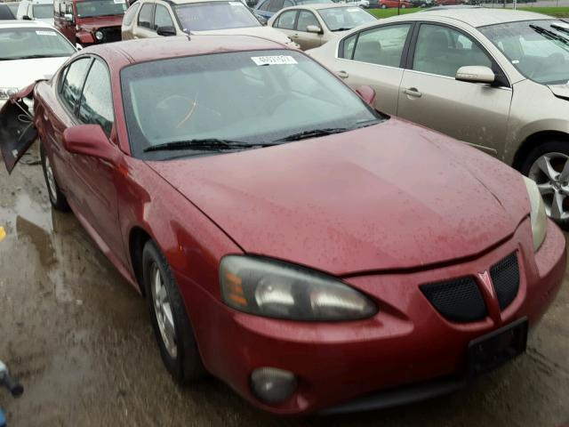 2G2WP522541118660 - 2004 PONTIAC GRAND PRIX MAROON photo 1