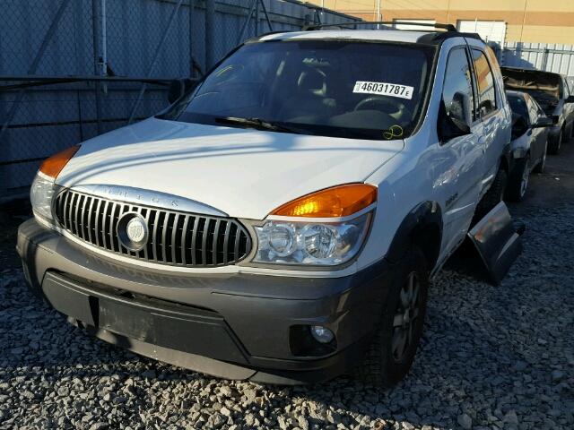 3G5DA03E63S605358 - 2003 BUICK RENDEZVOUS WHITE photo 2