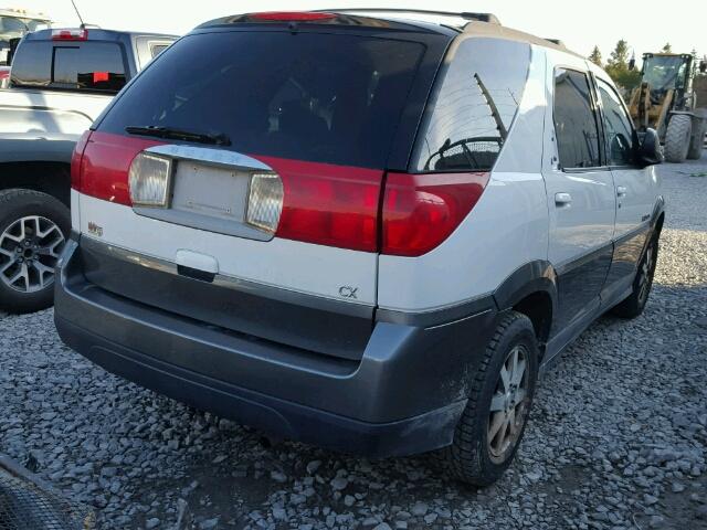 3G5DA03E63S605358 - 2003 BUICK RENDEZVOUS WHITE photo 4