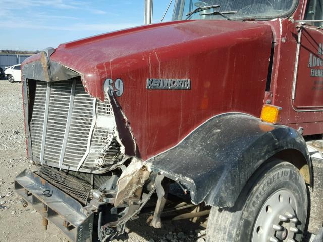 1XKDD29X4VR753510 - 1997 KENWORTH CONSTRUCTI RED photo 10