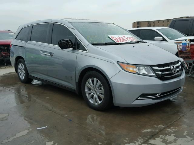 5FNRL5H68GB095942 - 2016 HONDA ODYSSEY EX SILVER photo 1