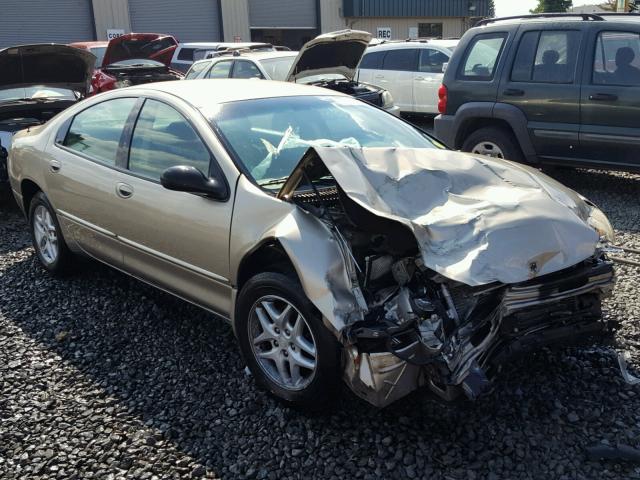 2B3HD46R84H649004 - 2004 DODGE INTREPID S BEIGE photo 1