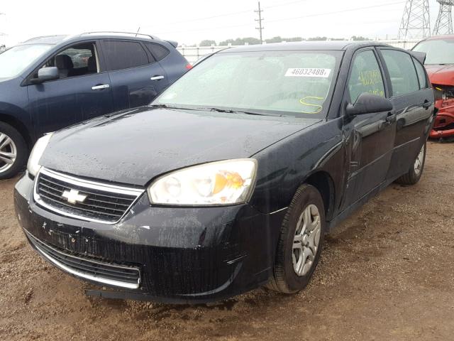 1G1ZS51F86F182448 - 2006 CHEVROLET MALIBU LS შავი ფოტო 2