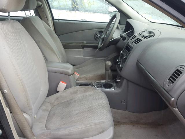 1G1ZS51F86F182448 - 2006 CHEVROLET MALIBU LS შავი ფოტო 5