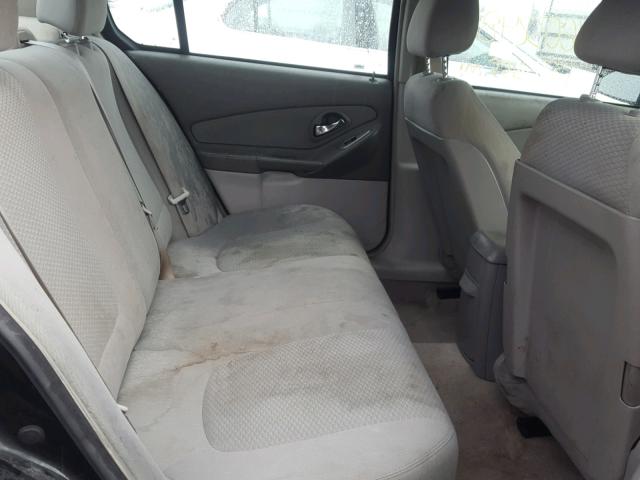 1G1ZS51F86F182448 - 2006 CHEVROLET MALIBU LS შავი ფოტო 6