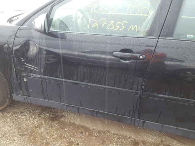 1G1ZS51F86F182448 - 2006 CHEVROLET MALIBU LS შავი ფოტო 9