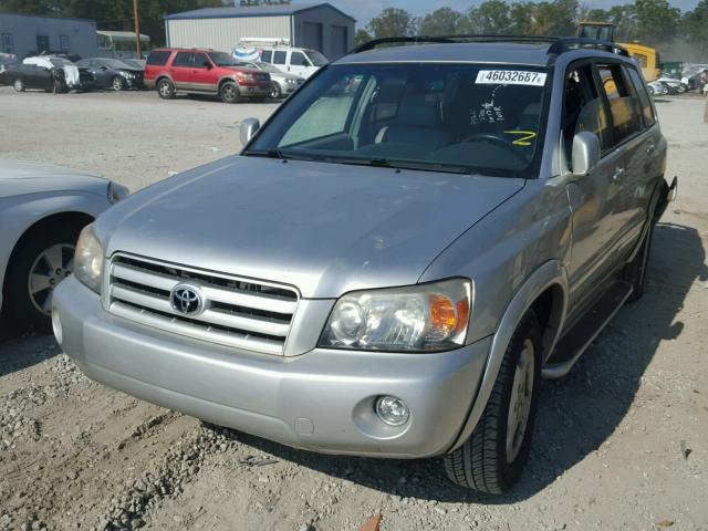 JTEDP21AX70147710 - 2007 TOYOTA HIGHLANDER SILVER photo 2