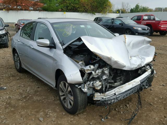 1HGCR2F38DA215241 - 2013 HONDA ACCORD LX SILVER photo 1