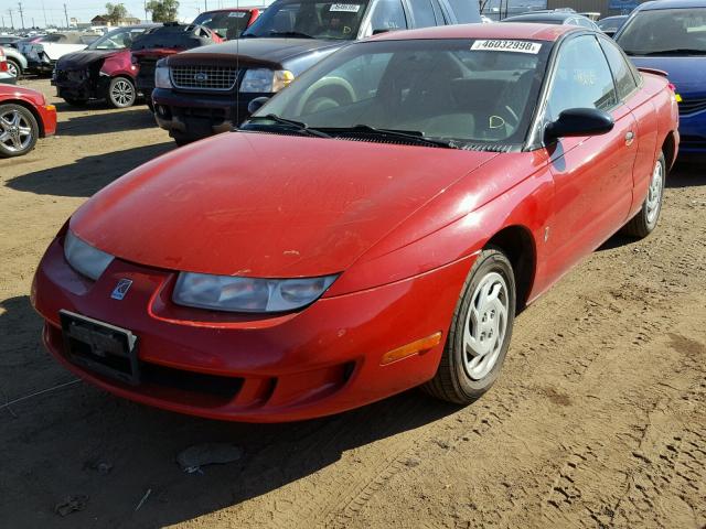 1G8ZN1280YZ139144 - 2000 SATURN SC1 RED photo 2