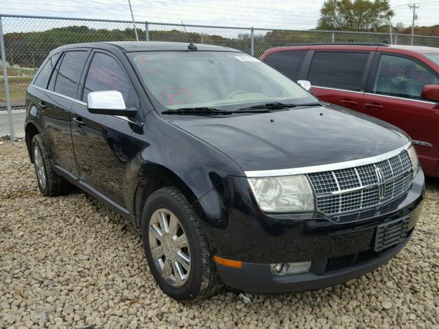 2LMDU88C37BJ27465 - 2007 LINCOLN MKX BLACK photo 1