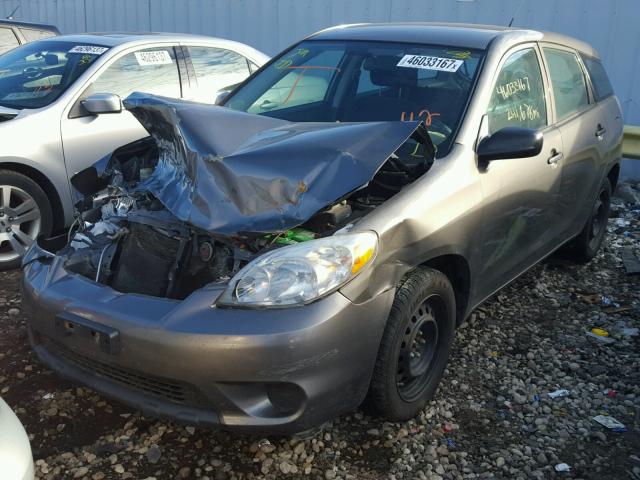 2T1KR32E88C710953 - 2008 TOYOTA COROLLA MA GRAY photo 2