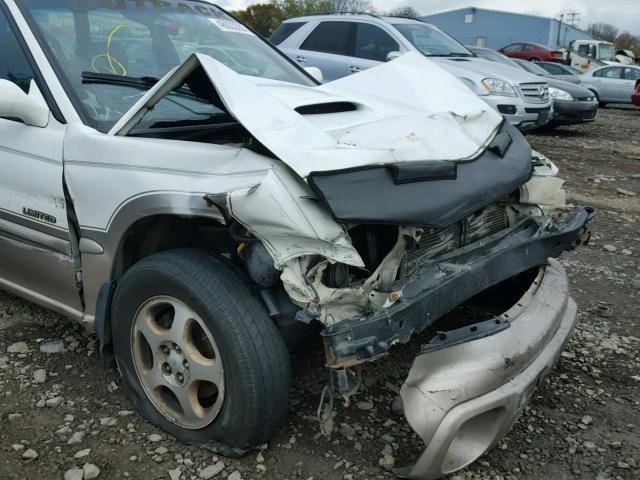 4S3BG685XW7648033 - 1998 SUBARU LEGACY 30T WHITE photo 9