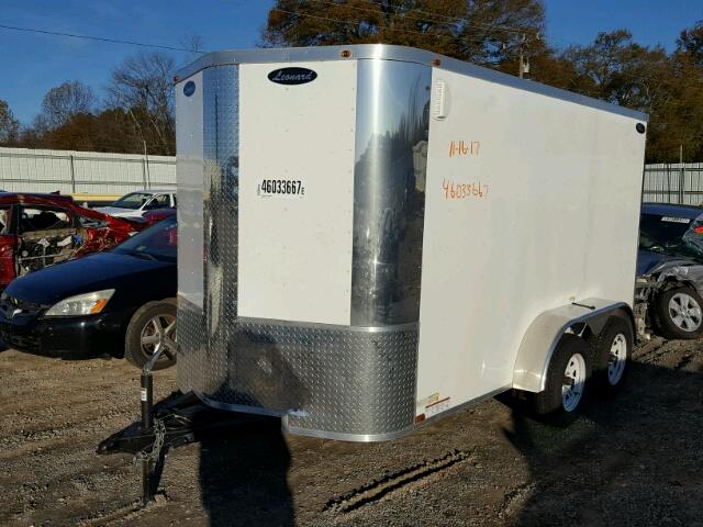 5YCBE1228GH032619 - 2006 TRAIL KING ENCLOSED WHITE photo 2