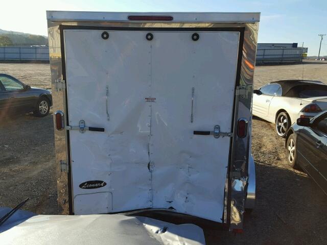 5YCBE1228GH032619 - 2006 TRAIL KING ENCLOSED WHITE photo 9