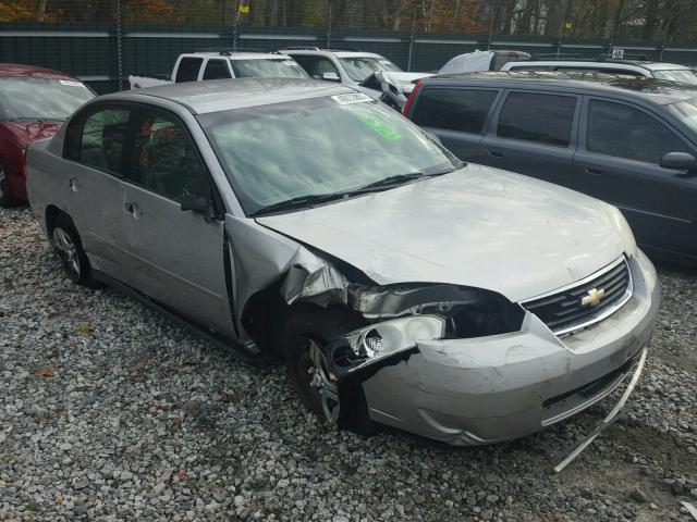 1G1ZS51F36F110394 - 2006 CHEVROLET MALIBU GRAY photo 1