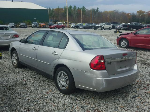 1G1ZS51F36F110394 - 2006 CHEVROLET MALIBU GRAY photo 3