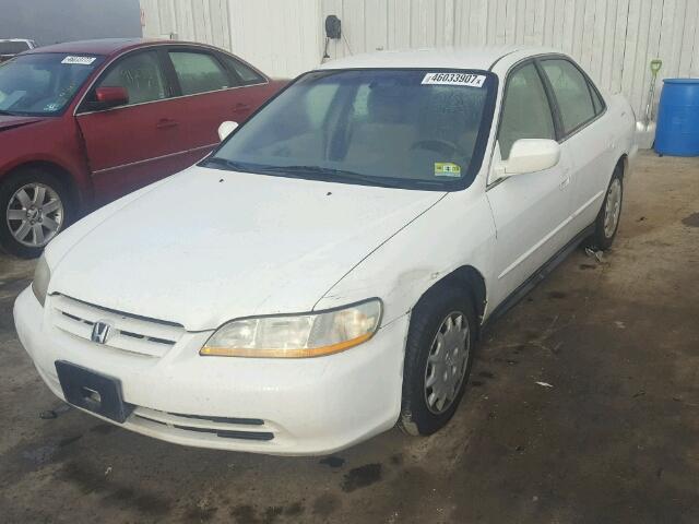 1HGCG66542A172867 - 2002 HONDA ACCORD LX WHITE photo 2