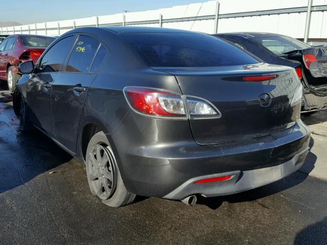 JM1BL1VG2B1355759 - 2011 MAZDA 3 I GRAY photo 3