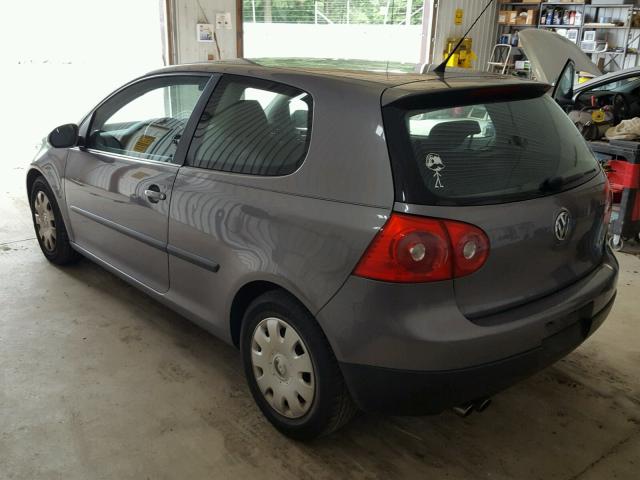 WVWBA71K29W040623 - 2009 VOLKSWAGEN RABBIT GRAY photo 3