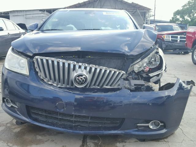 1G4GC5EG2AF161162 - 2010 BUICK LACROSSE C BLUE photo 10