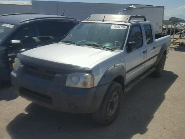 1N6ED29X92C336329 - 2002 NISSAN FRONTIER C SILVER photo 2
